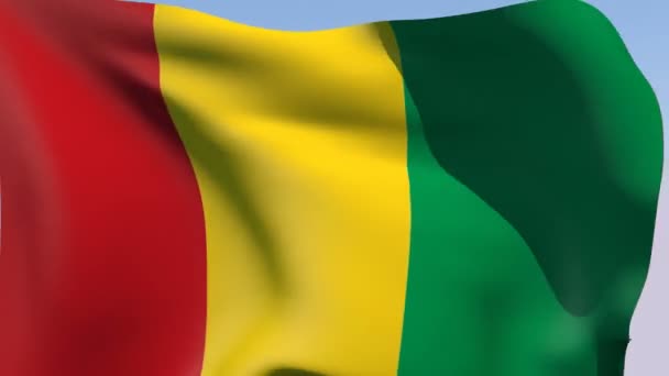 drapeau de la Guinée