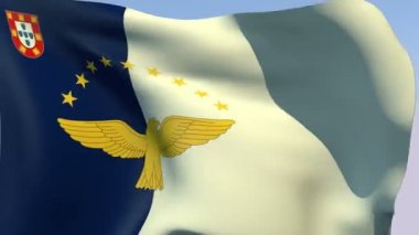 Azor Adaları bayrağı