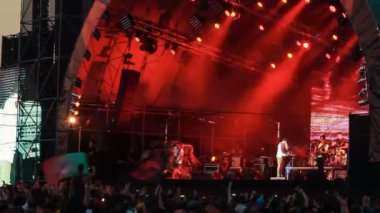 'Enter Shikari' performance at the rock festival 'The Best City'