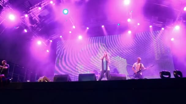 Live-Auftritt der Guano Affen beim Rockfestival die beste Stadt