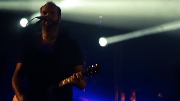 'Guano Apes' live performance at the rock festival 'The Best City' — Stock video