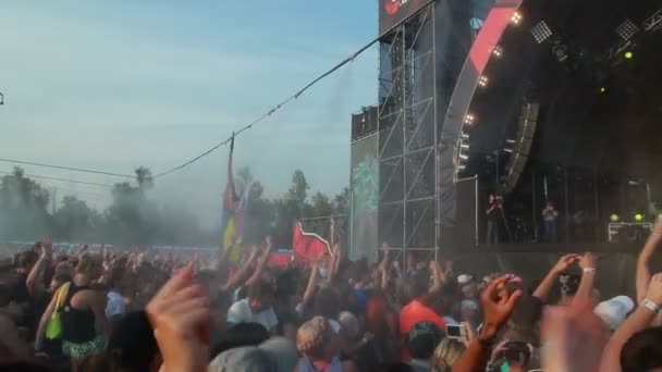 Vopli Vidopliassova en el festival de rock La mejor ciudad — Vídeo de stock