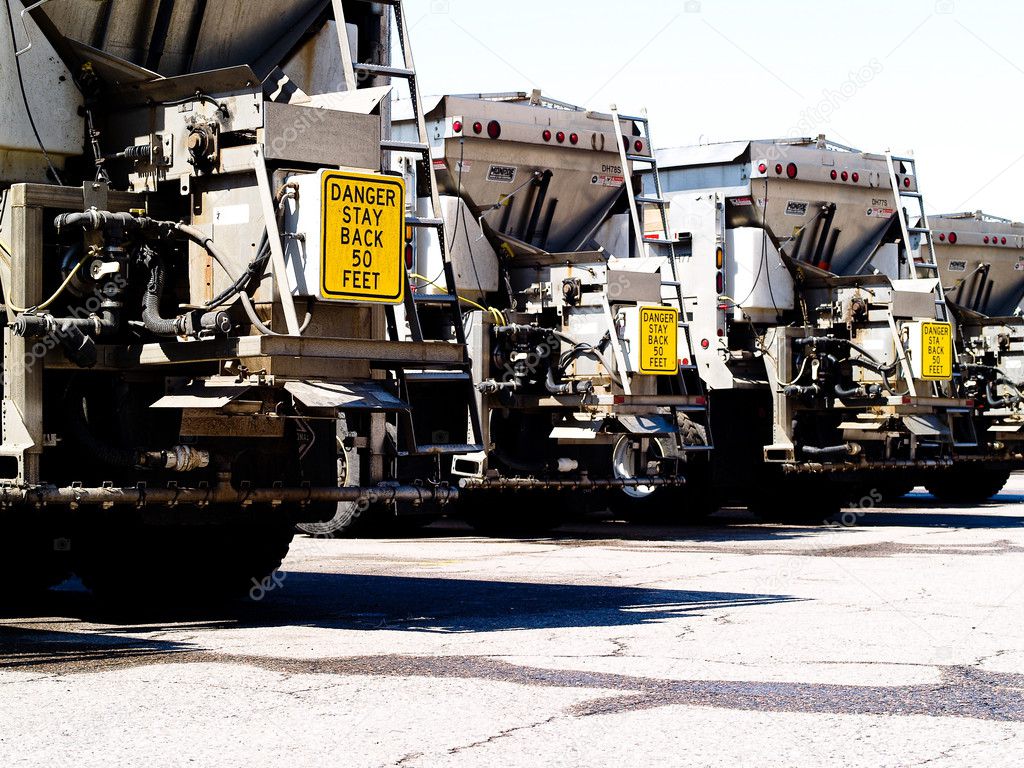 Salt trucks Stock Photo by ©corareed 13142031