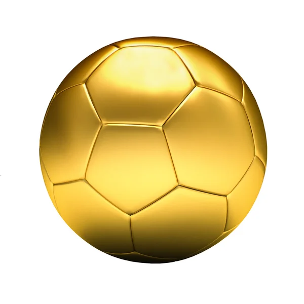 Ballon de football doré — Photo