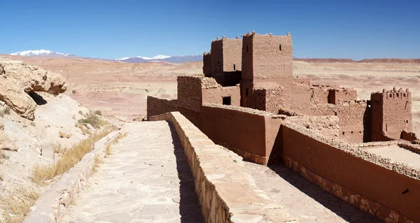 Aldeia fortificada em Marrocos — Fotografia de Stock