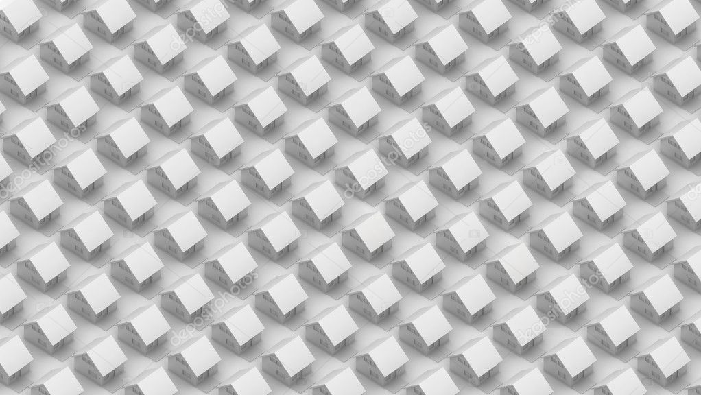 Pattern of houses