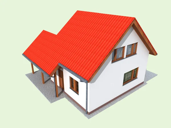 House rendering — Stock Photo, Image