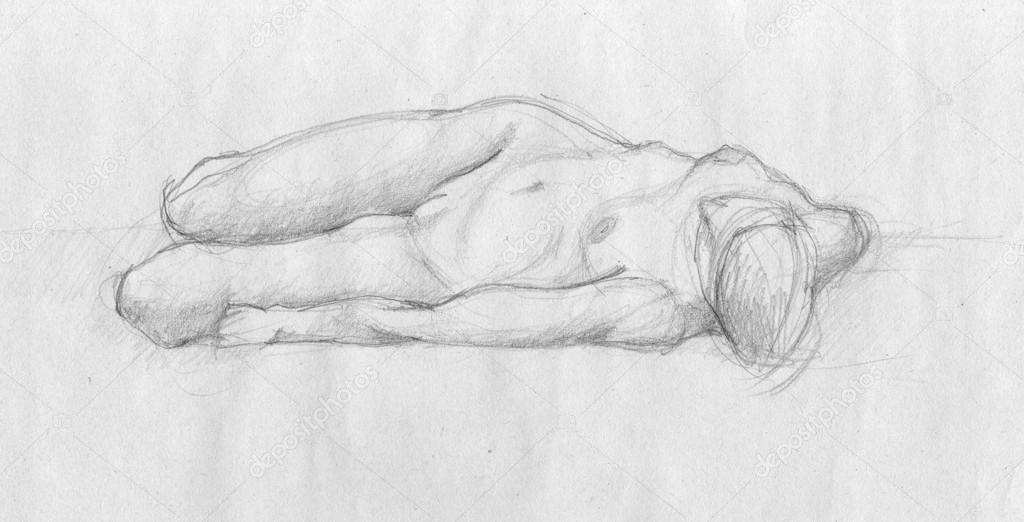 Human figure sketch