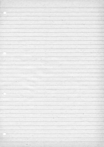 White lined paper — Stock Photo, Image