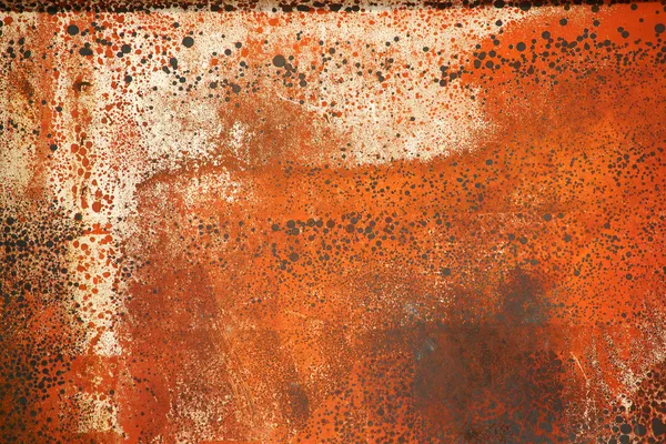 Steel plate rusted — Stock Photo, Image