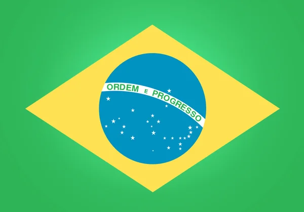 Bandeira do Brasil —  Vetores de Stock