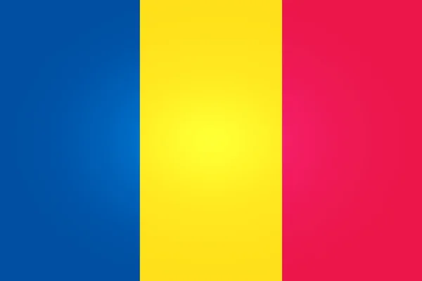 Drapeau de Andorre — Image vectorielle