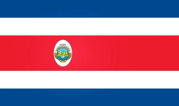 Flagge Costa Ricas — Stockvektor