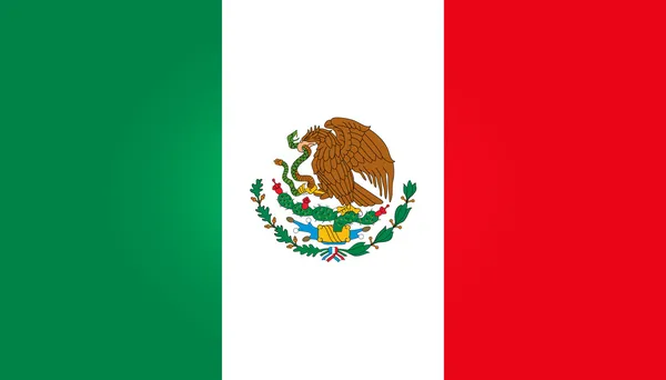 Bandera de México — Vector de stock