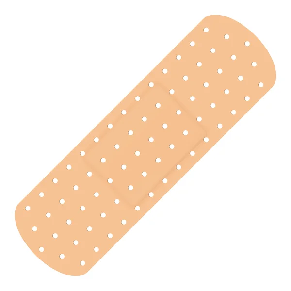 Självhäftande bandage — Stock vektor