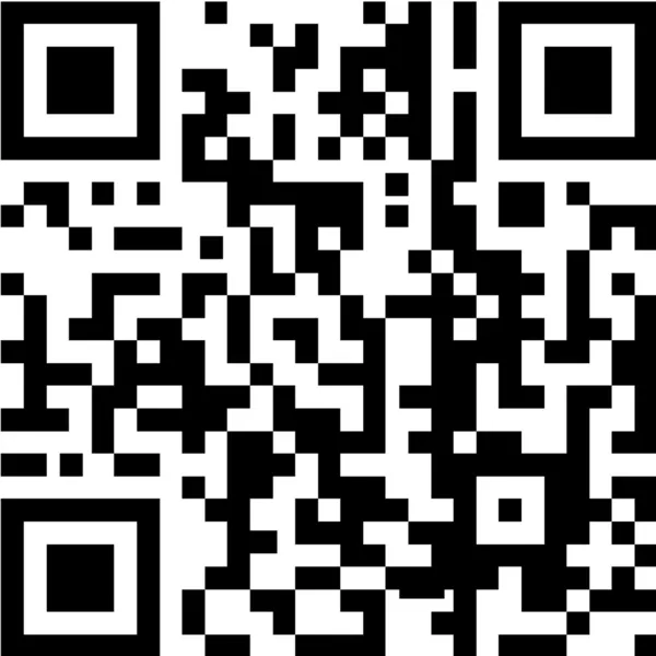 Qr code voor smartphone — Stockvector