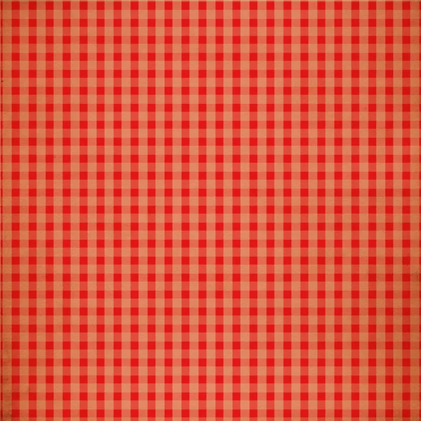 Röd grunge Pläd design — Stockfoto