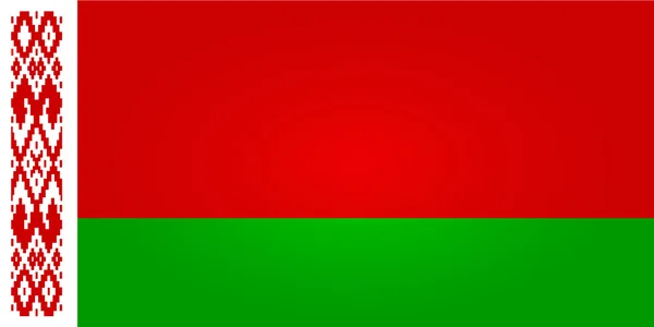 白俄罗斯国旗 — 图库矢量图片