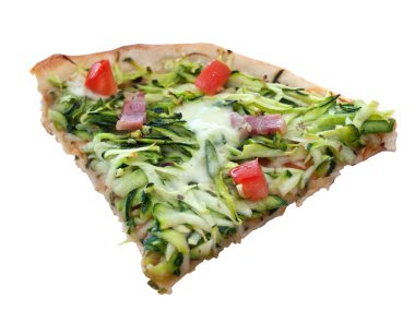 dilim pizza mozzarella ve kabak