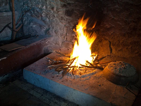 Fireplace — Stock Photo, Image