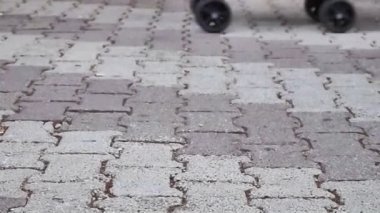 street timelapse üzerinde yürüme