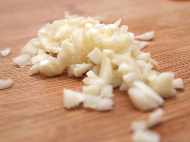kıyılmış sarımsak