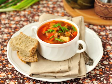 Rus tarzı çorbası - rassolnik