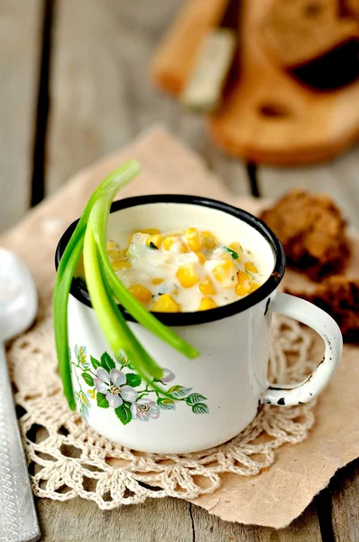 Maïs chowder — Stockfoto