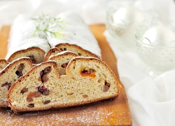 크리스마스 stollen — 스톡 사진