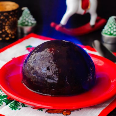 flambeed Noel pudding