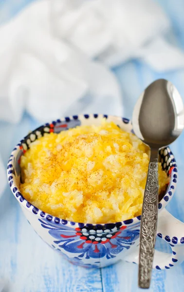 Millet și orez Kasha (Porridge) cu dovleac — Fotografie, imagine de stoc