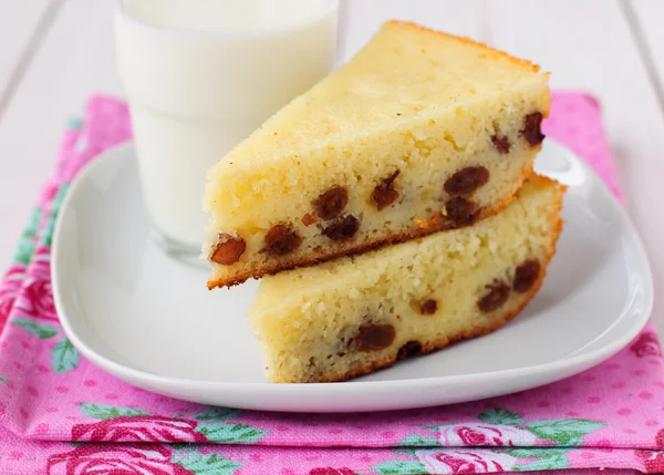 Bolo de semolina — Fotografia de Stock