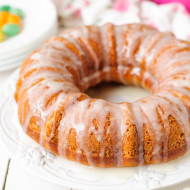 şeker buzlanma ile kabak kek