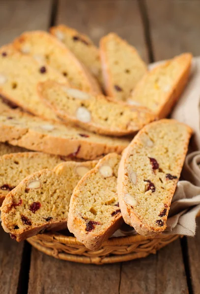 Pompoen biscotti — Stockfoto