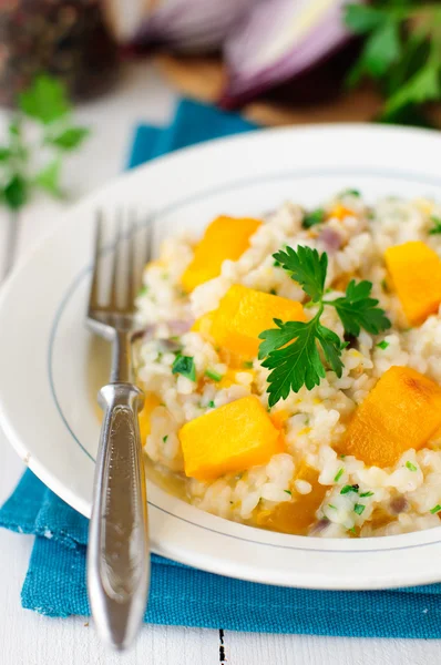 Risotto de calabaza — Foto de Stock