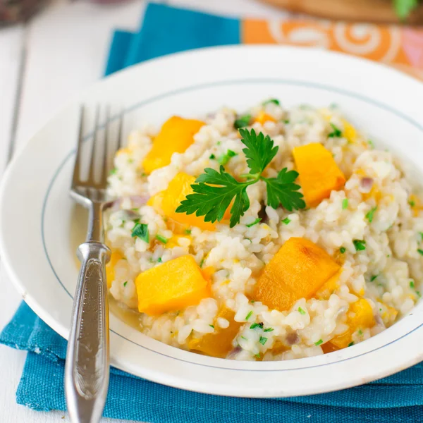 Risotto de calabaza — Foto de Stock