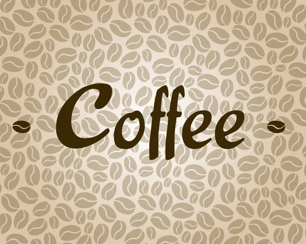 Fondo de café 2 — Vector de stock