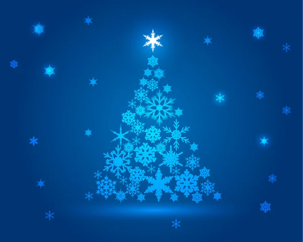Christmas-tree — Stock Vector