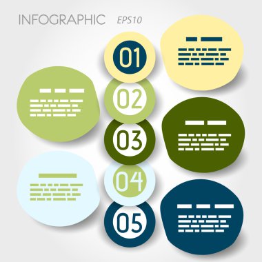 büyük balon Infographic büyük yüzük