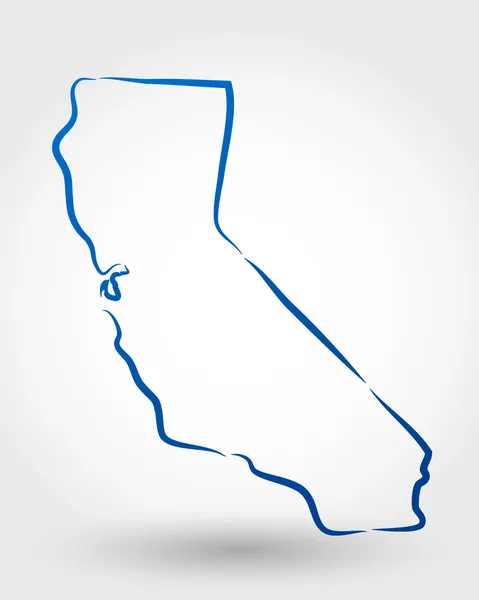 California — Vector de stock