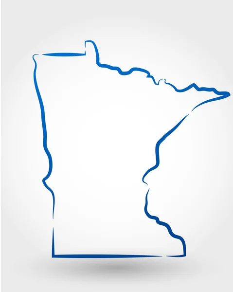 Minnesota — Stockvektor