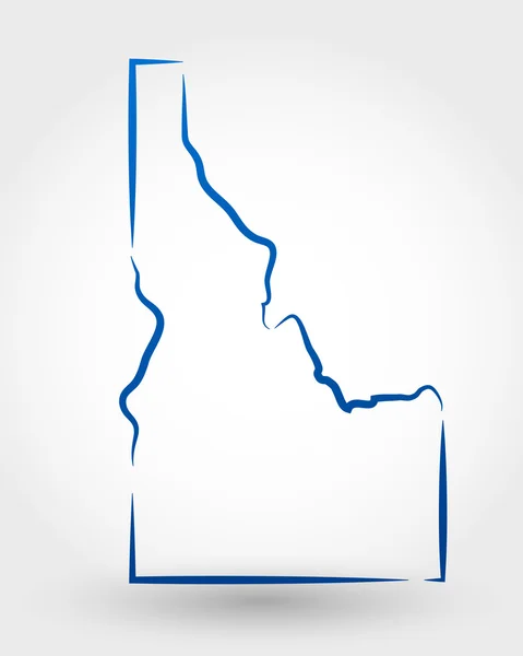 Idaho — Vector de stock