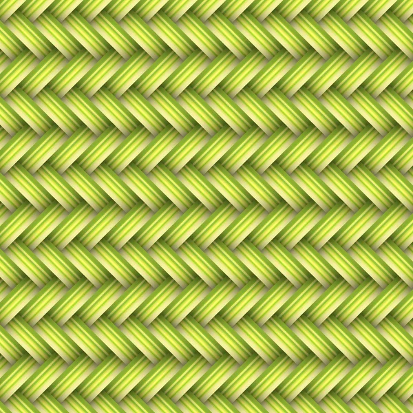 Verde ahd mimbre amarillo — Vector de stock