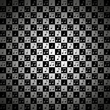 müzik Not arka planı