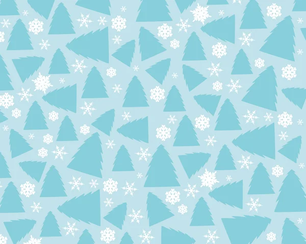 Blauwe winter achtergrond — Stockvector