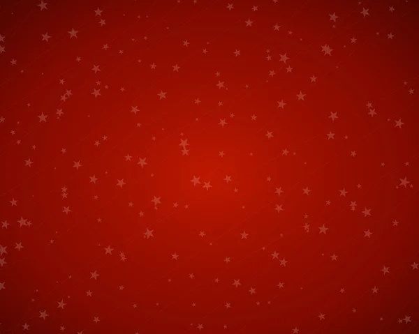 Red stars christmas background — Stock Vector