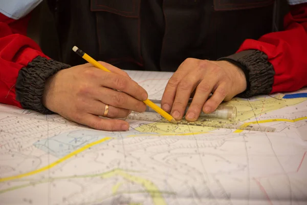 Quarry Production Silicon Minerals Stone Processing Search Mark Map — Stock fotografie