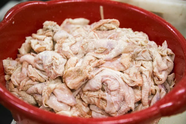 Chicken Processing Plant Factory Poultry Production Food Industry — Stock Photo, Image