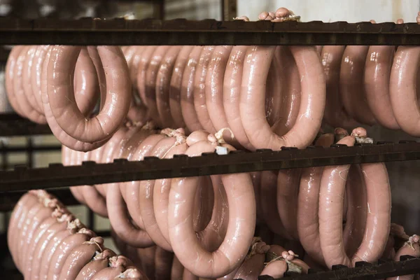 Factory for the production of sausages and meat semi-finished products