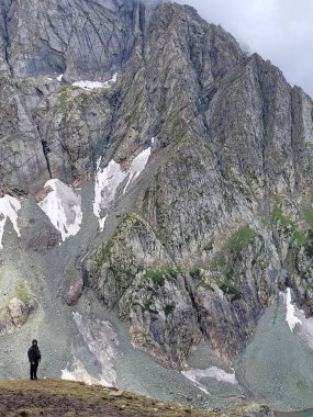 Kashmir trekking in august in India beautiful scenery atmosphere nature 